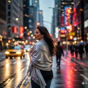 Bohemian Shimmery Shawl